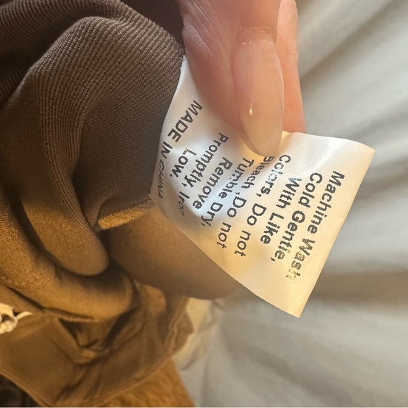 Princess Polly Archer Pants Brown Lower‎ Impact - Picture 10 of 10